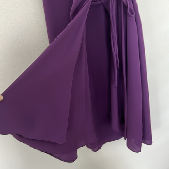 Aritzia Babaton Purple Cap Sleeve Dress XXS - Picture 5 of 6